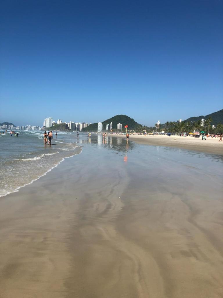 Apto Praia Da Enseada 4 Pessoas Guarujá Kültér fotó